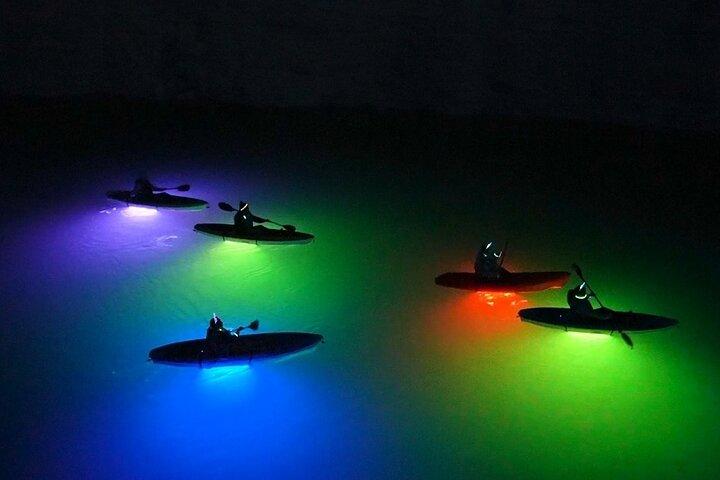 Lake Pleasant Neon Glow Kayak Night Tour Near Phoenix
