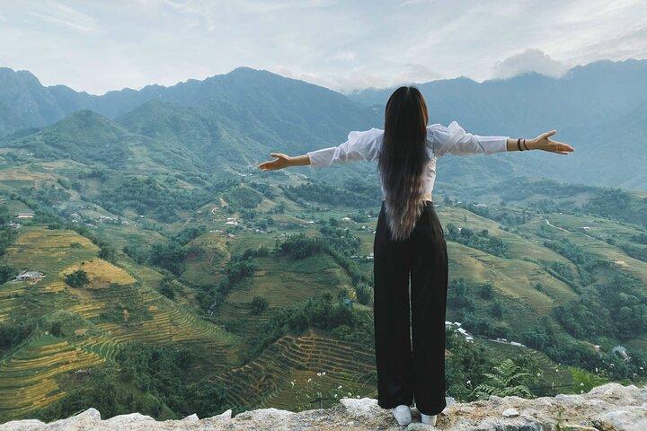 4 - Tagestour Sapa Trekking : Reisterrassen, Dörfer & Gastfamilien