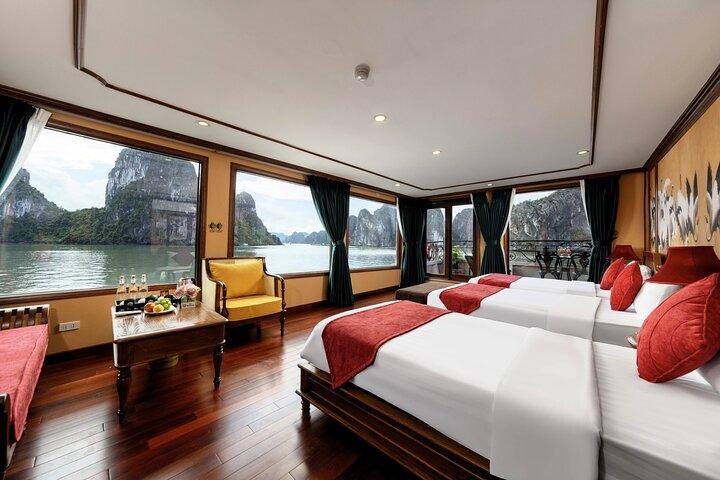 Verdure Lotus Cruise Luxury 2 giorni 1 notte Halong Bay Tour