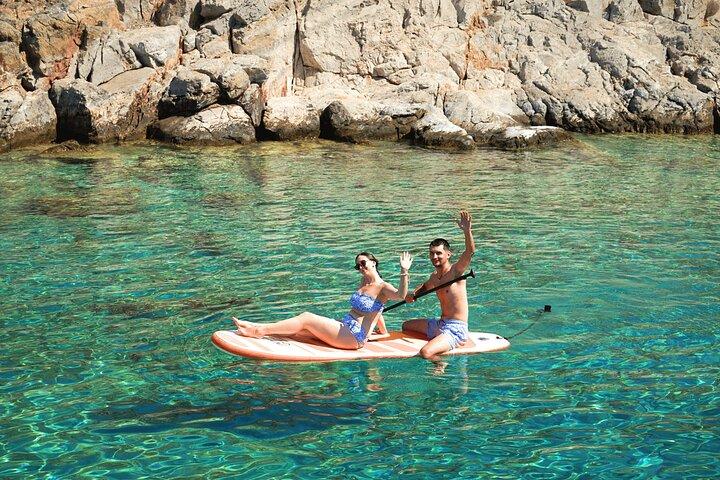 All-inclusive Katamaran Day Cruise fra Hersonissos til Dia Island