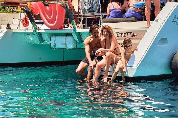 All-inclusive Katamaran Day Cruise fra Hersonissos til Dia Island