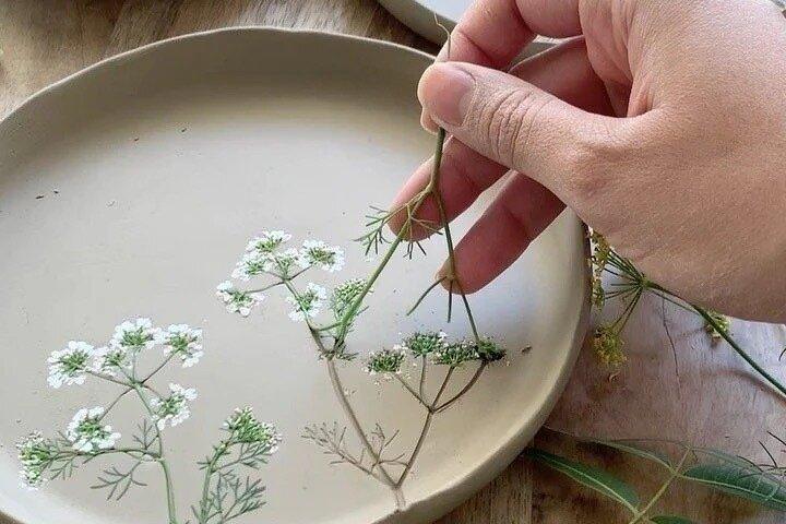 フィレンツェのプライベート粘土花瓶工房と職人