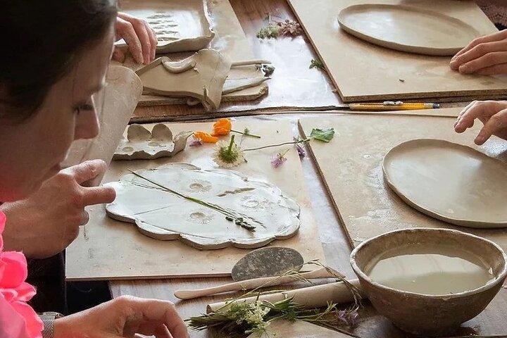 Atelier privé de vases en argile à Florence avec Artisan