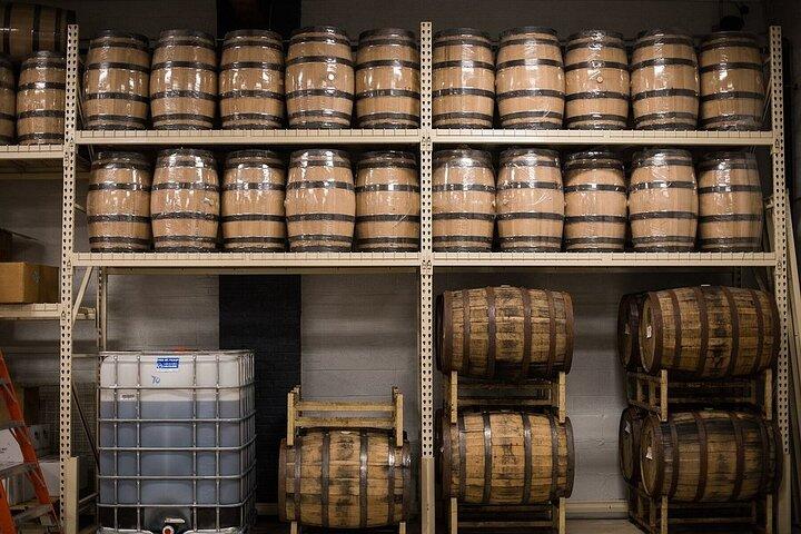 Degustazione di liquori alla Little Water Distillery