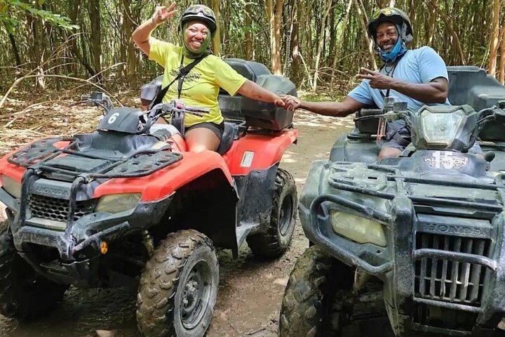 1 Stunde ATV Tour & Reiten Combo Erlebnis