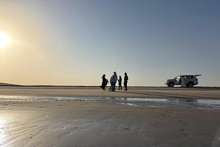 Katar Wüstensafari | Dünenbashing, Sandboarding & Binnensee