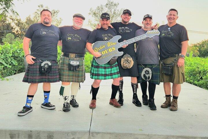 Diversão Kilted Guided Temecula Wine Tour