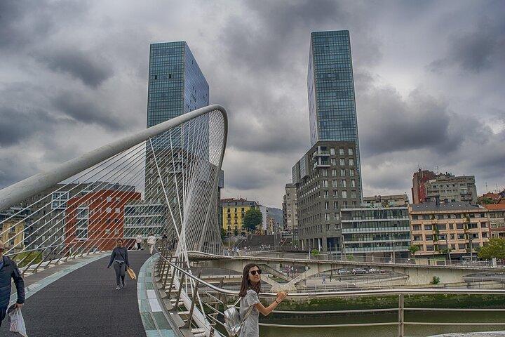 Billeder af Bilbao Old Town til Guggenheim