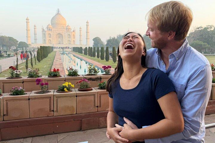 Taj Mahal Private Day Tour fra Delhi med Express tog med frokost
