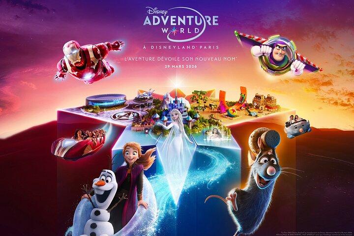 Disneyland® Paris 1 Day Ticket with Transport from Paris