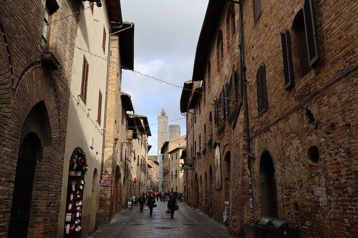 VAN Pickup : Dégustation de vin en TOSCANE + SAN GIMIGNANO-MAX8pp