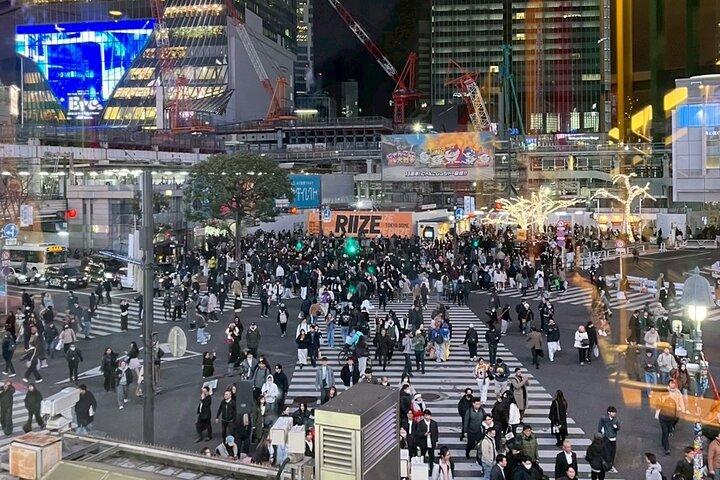 Tokyo nattvandringstur på Shibuya och Shinjuku dolda gränder