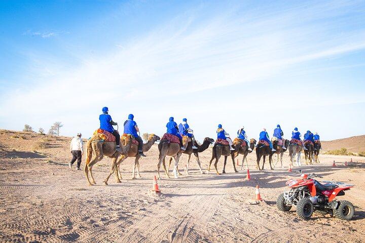 Agafay Desert Adventure Quadbiking Kamelentocht en Dinershow