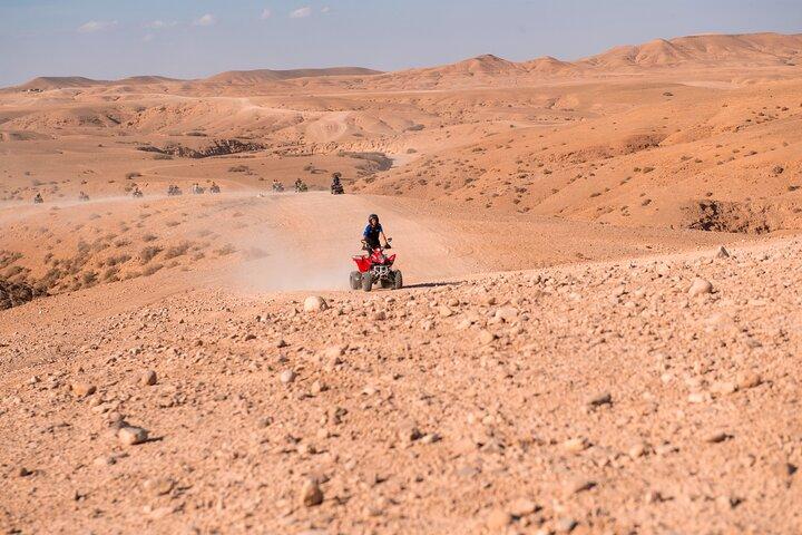 Agafay Desert Adventure Quadbiking Kamelentocht en Dinershow