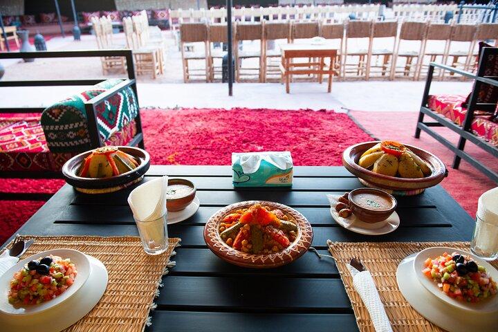 Agafay Desert Adventure Quad Biking Camel Trek and Dinner Show