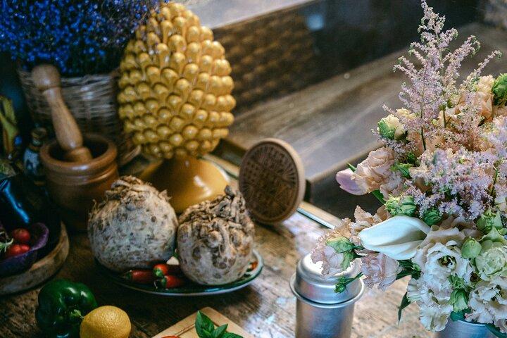 Santorini Flavors, a Cooking Class in a Dreamy Setting