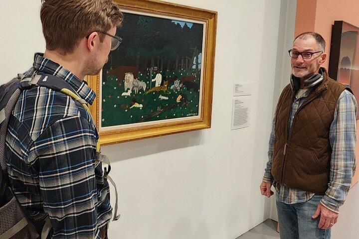 Galería Nacional de Arte Tour especializado con actividad práctica