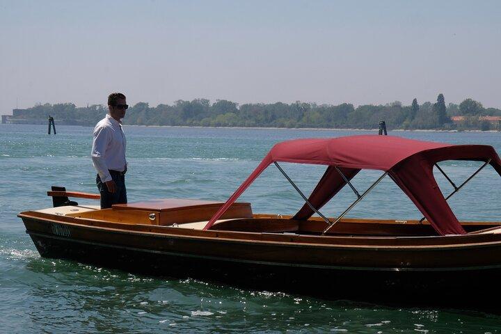 Excursion privée en bateau sur la lagune de Venise ac guide local