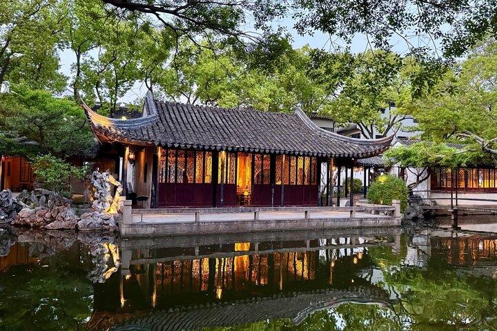 Private Tagestour durch Tongli Watertown und Suzhou Garden