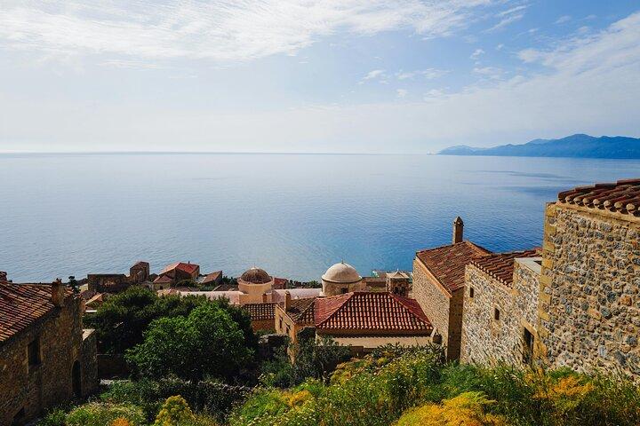 Monemvasia, Mystras & Sparta Privat lyxdagstur från Aten