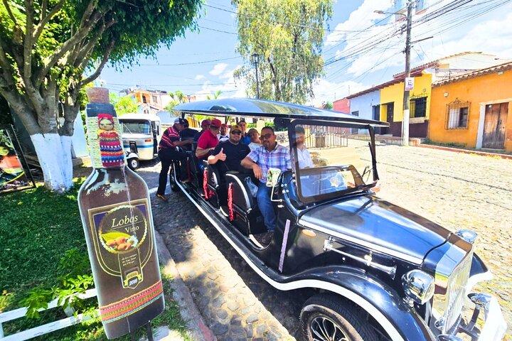 Antigua Guatemala City Tour em carro elétrico clássico vintage
