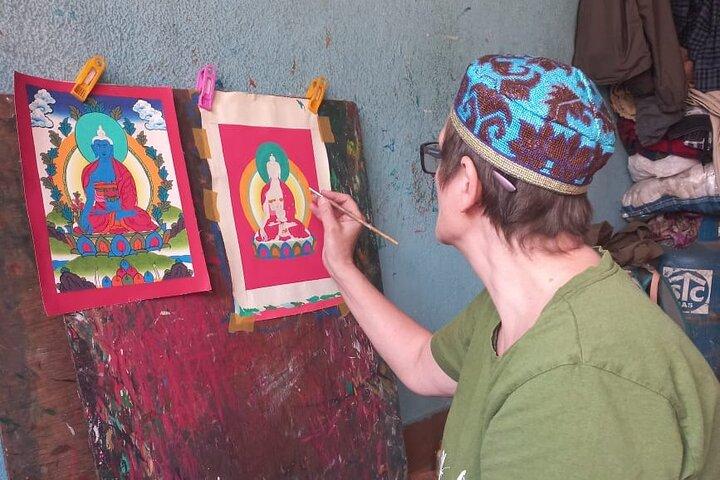 Thangka Malkurs - Hands-On Erfahrung