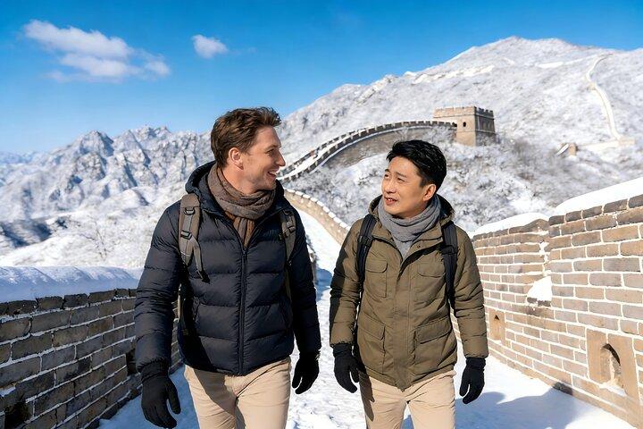 Trasferimento privato a Badaling Ski Resort e Great Wall da Pechino