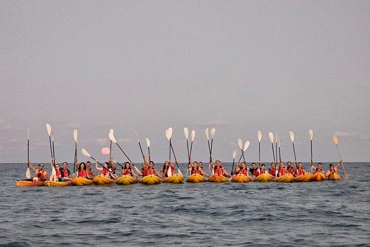 Kayak au clair de lune avec dîner inclus