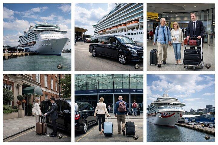 Transfert privé entre Heathrow et Londres et Southampton Cruise Port