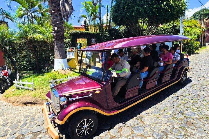 Antigua Guatemala City Tour em carro elétrico clássico vintage