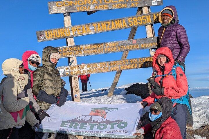 7 dages eventyr Machame rute