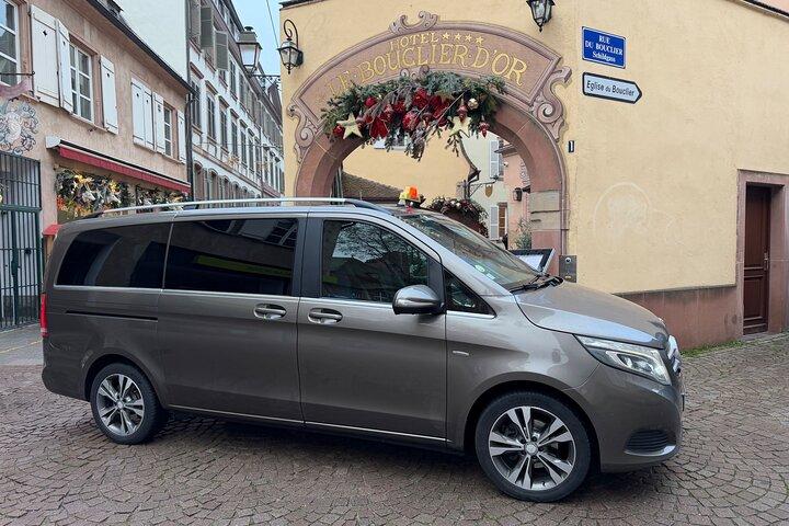 Chauffeur privé pour une visite de la route des vins d’Alsace