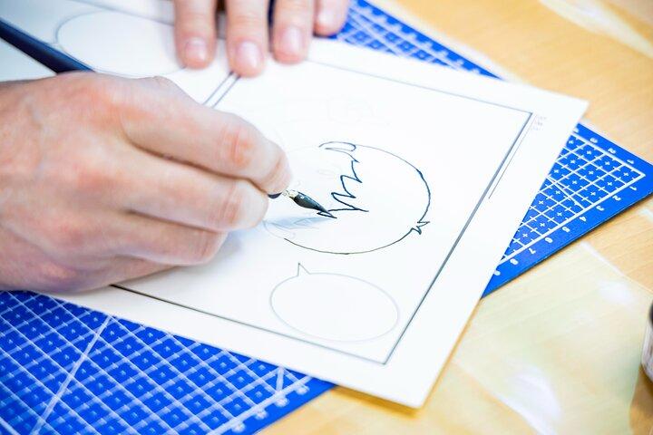 Tokyo Authentic Manga Creation Class em Ginza