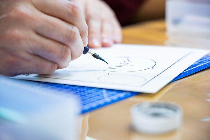 Tokyo Authentic Manga Creation Class em Ginza