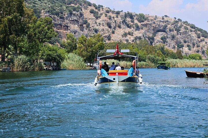Marmaris : Dalyan Turtle Beach&Mud Bath&King Tombs By Orca Boat
