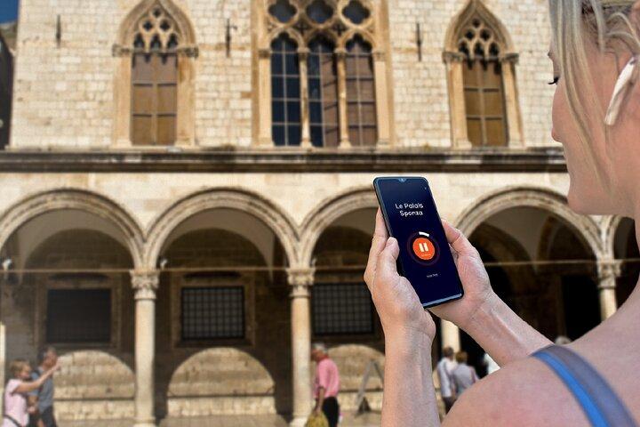 Dubrovnik: Visita guiada a pé com áudio de 1 hora e 18 comentários em áudio.