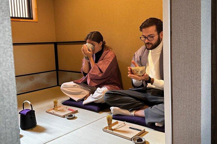 KYOTO : Private Teezeremonie im versteckten Stadthaus (kinderfreundlich)
