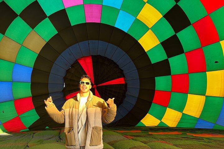 Balloon Flight + Natural Cave Breakfast + Pyramids + Pickup