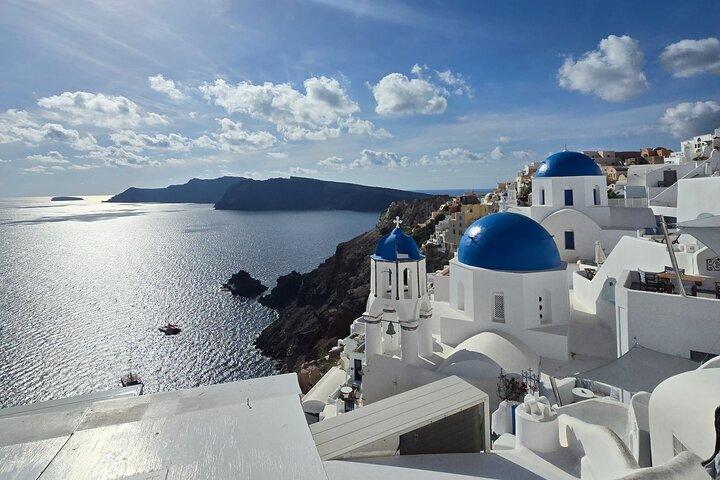 Tour Privado Santorini Cúpulas Azules