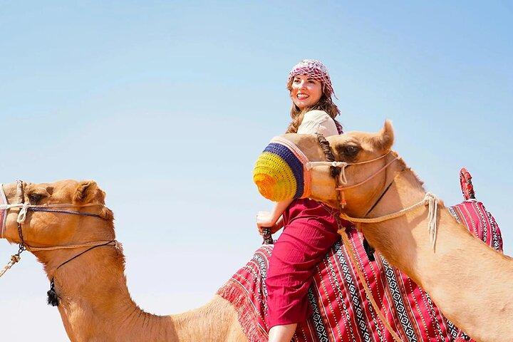 Dubaï : Buggy Dune Bashing, Sand Boarding, Camel Ride & Show
