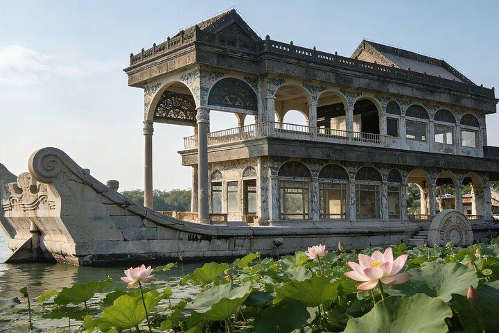 Visite privée de Beijing au Summer Palace ainsi que de la tour de tambour et du pousse-pousse