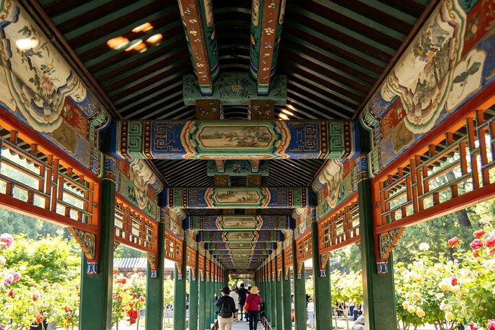 Visite privée de Beijing au Summer Palace ainsi que de la tour de tambour et du pousse-pousse