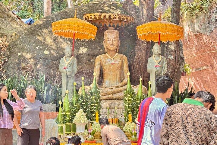 Phnom Kulen Awakening: Meditation og hellig lyd Ritual-Siem Reap