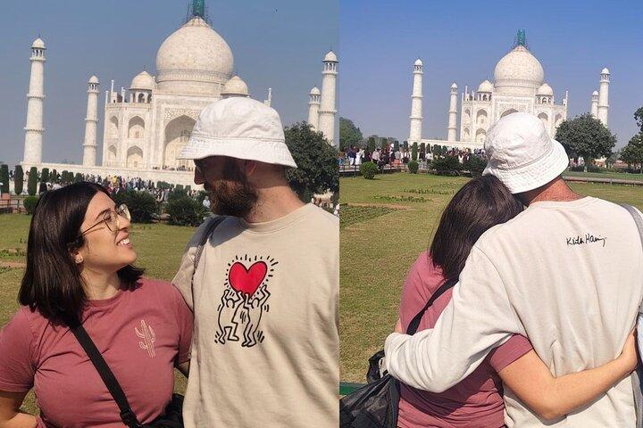 From Delhi Taj Mahal & Agra Fort Tour by Gatiman Express Train