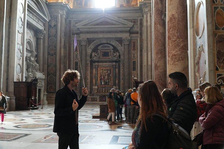 Gå glip af linjen Vatikanets museer, Sistine kapel og St Peters tur