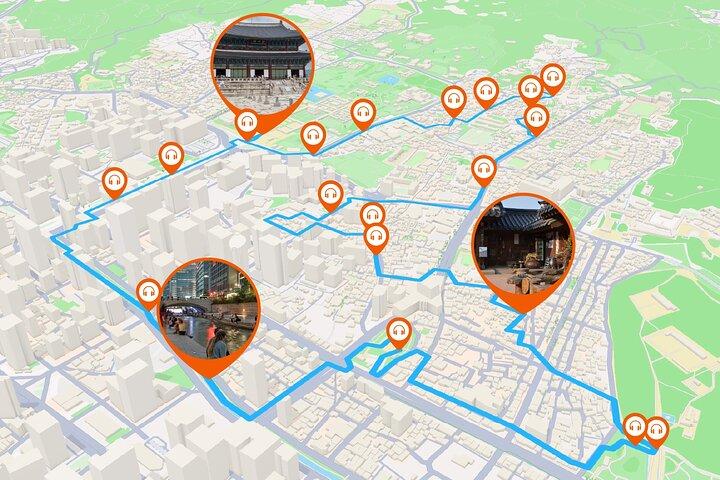 Seoul audioguidet byvandring: 3,5 timer og 19 lydkommentarer