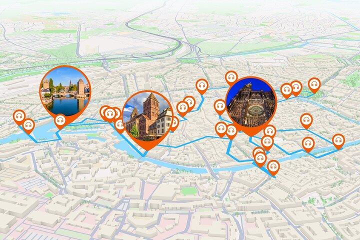 Strasbourg Visite audioguidée à pied 2h40 et 32 commentaires