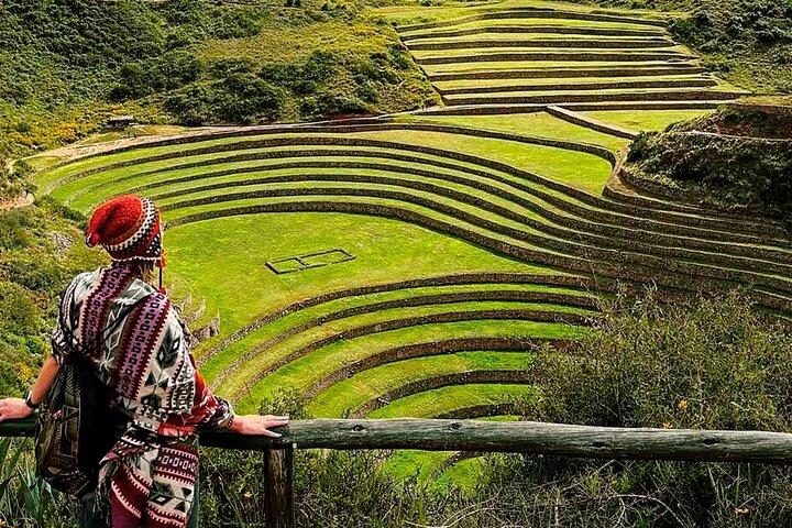 Maras & Moray Tour von Cusco, Peru | Salzbergwerke & Inkaterrassen