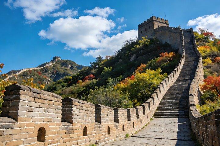 Gita giornaliera privata di Jinan alla Città Proibita e alla Grande Muraglia di Mutianyu in treno proiettile
