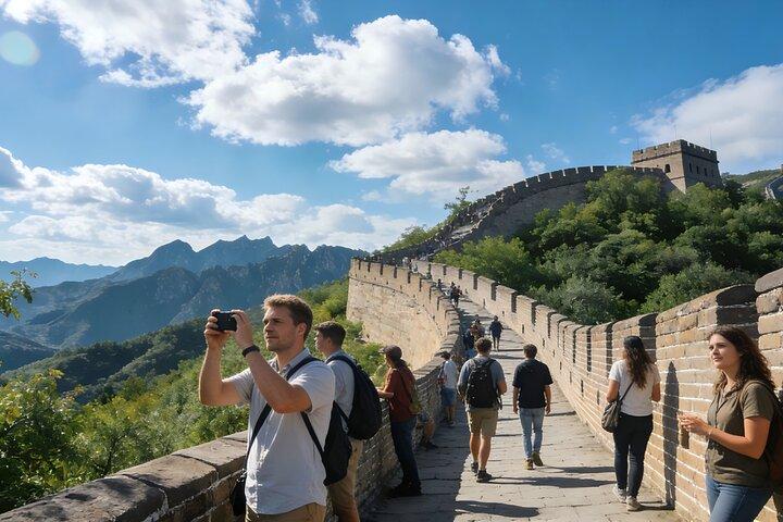 Tianjin Private Day Trip zur Mutianyu Great Wall mit Seilbahn oder Rodelbahn